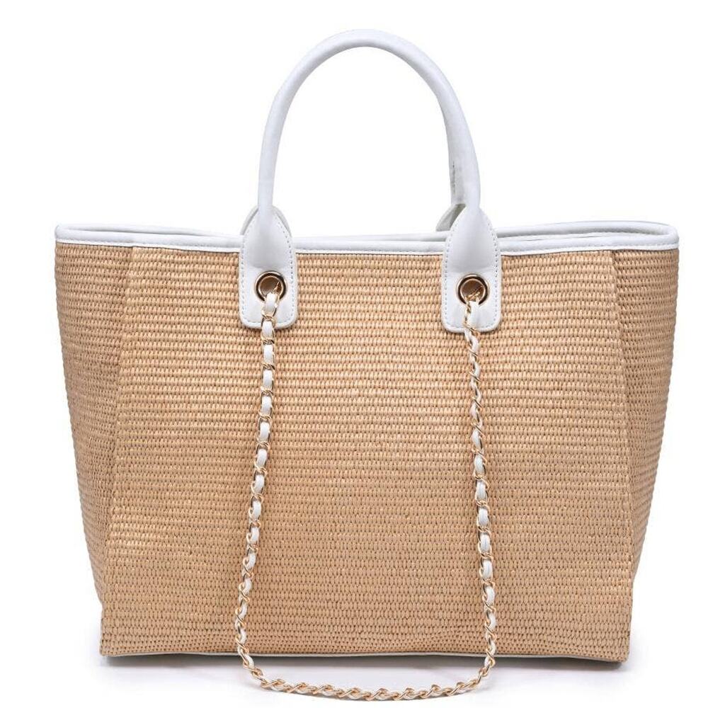 Jaxon Tote – Natural White